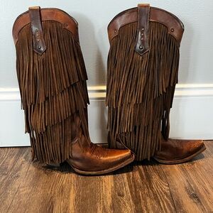 Corral Vintage Women’s Fringe Boots
